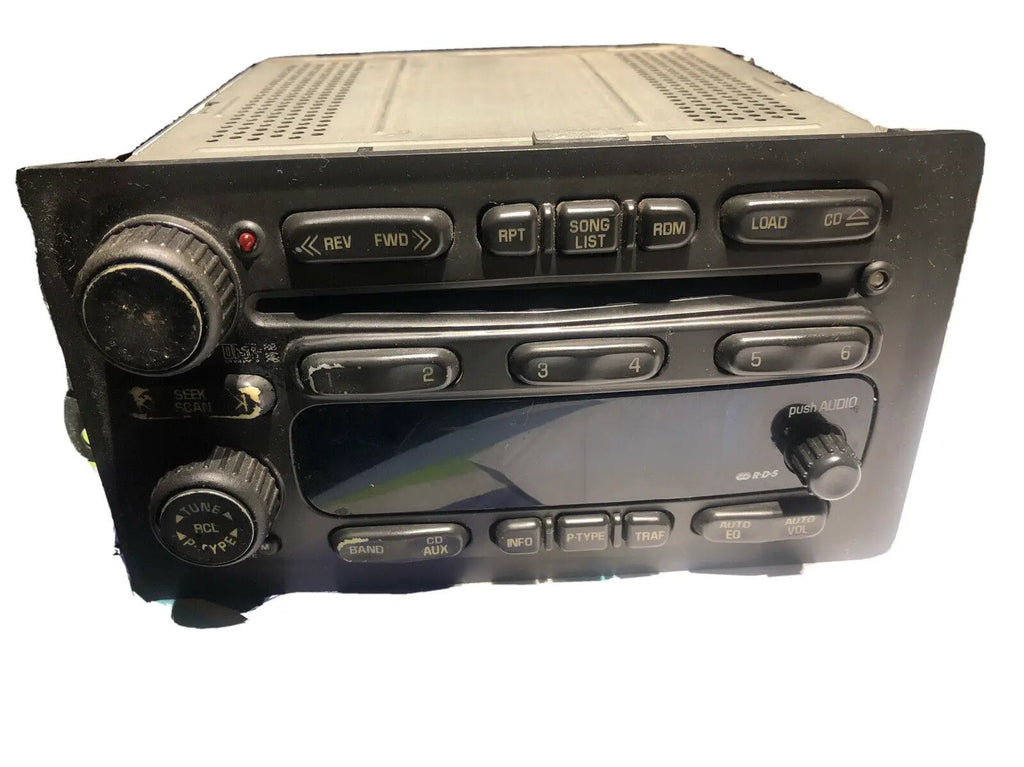 CHEVY TAHOE SUBURBAN SILVERADO H2 6 DISC CHANGER CD RADIO Stereo by Delco