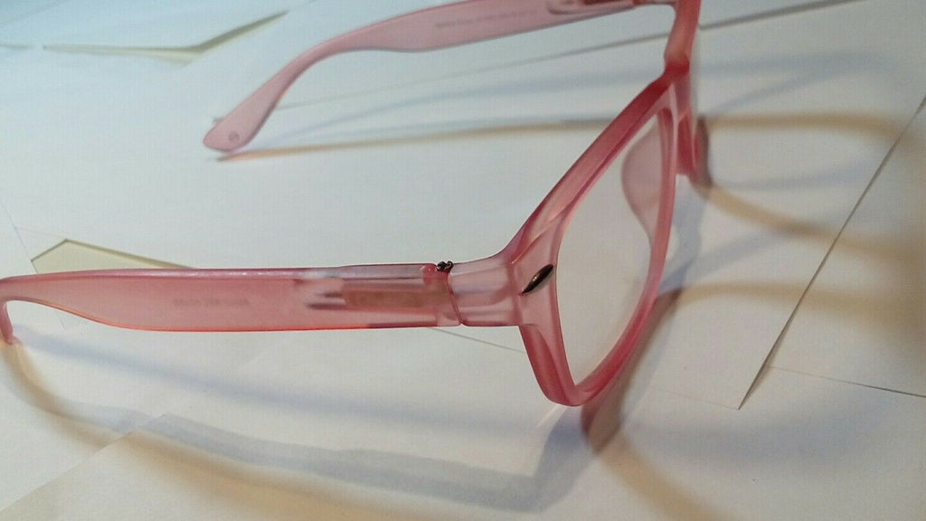 Girls pink wayfare eyeglass frames apollos recycled av rec 204-r125