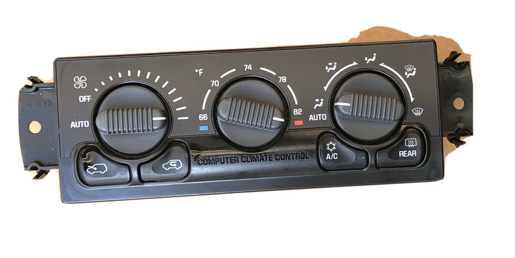 2000-02 CHEVY TAHOE SUBURBAN AVALANCHE A/C HEATER CLIMATE CONTROL OEM  15060162