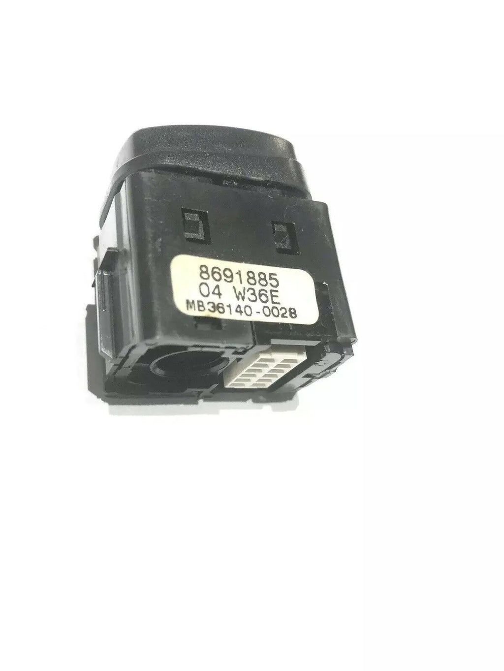 VOLVO SWITCH 8691885, 04 W36E MB36140-0028 BLACK SWITCH SEAT FORWARD OEM by Volvo