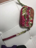 Vera Bradley Floral Coin Change Wallet Wristlet