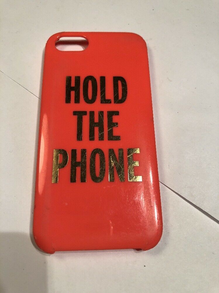 Hold The Phone Iphone 4 Kate Spade Phone Case Orange & Gold