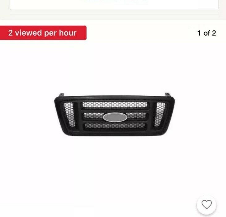 IKON MOTORSPORTS  Front Bumper Grille for Ford F150 - Black DDDeals