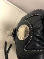 Womens MARC BY MARC JACOBS Black Leather Mid Size Sachel Handbag