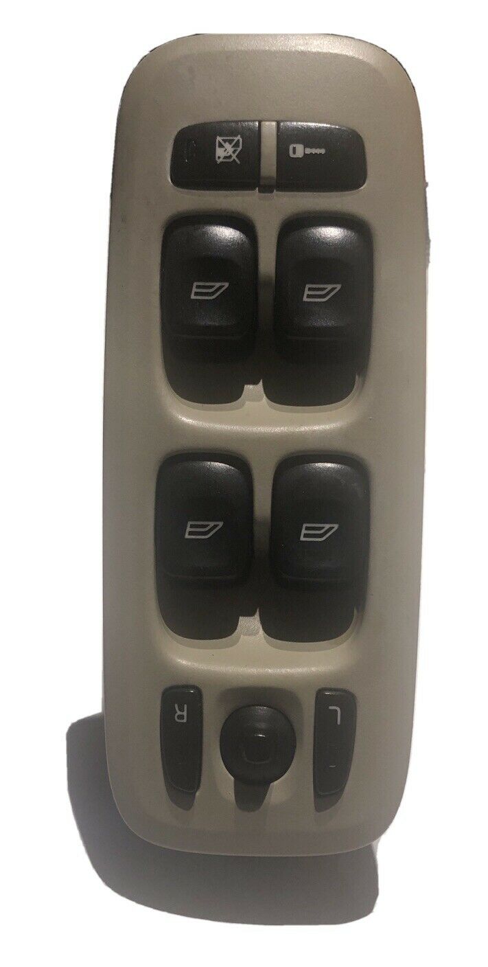 02-08 VOLVO S60 S80 V70 XC90 LEFT DRIVER SIDE MASTER WINDOW SWITCH 09193383