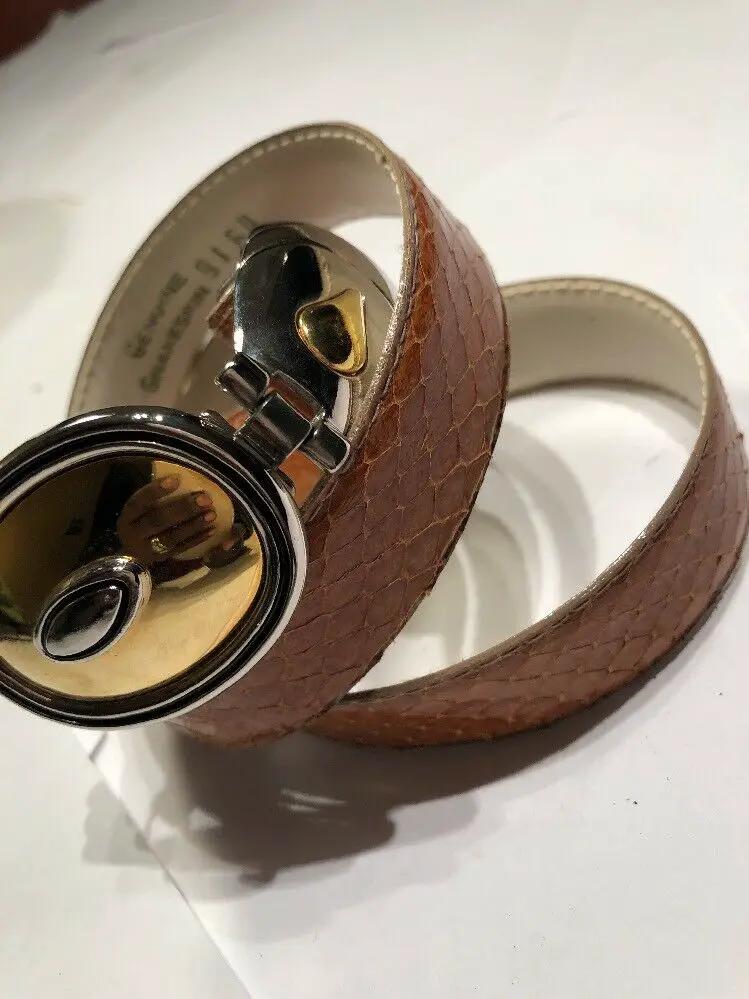 Genuine Snakeskin Womens Belt 33 Inches Total Length by DALEY1DEALS,LLC.
