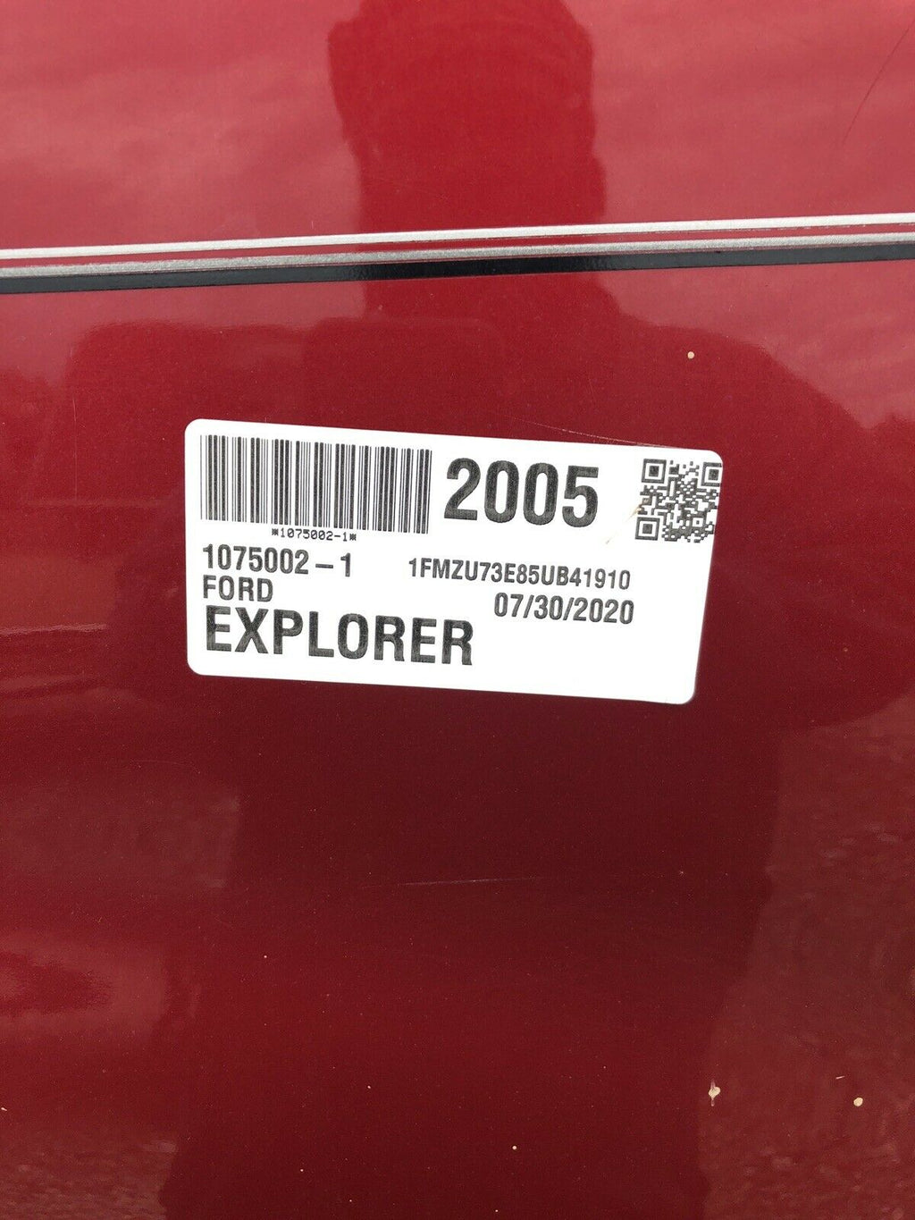 2002-2005 Ford Explorer SUV Tailight Driver Side Tail Light  03-06 IL3X-13B505-B