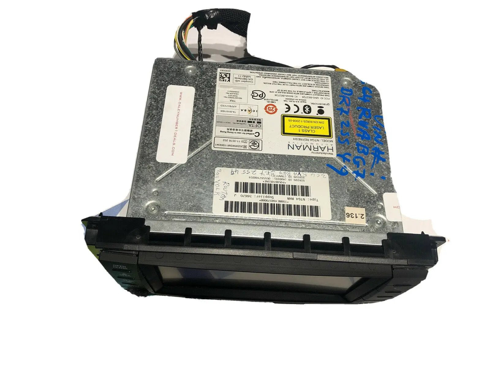 Volkswagen Routon Radio Navigation CD RADIO AUX High Speed Updated to 2013 Map by Sirius