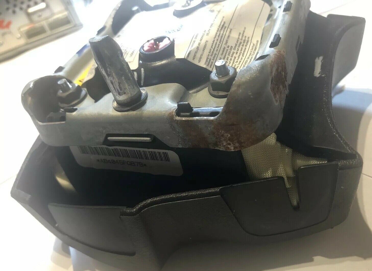 2005-2009 Trailblazer Trail Blazer Driver Steering Wheel Airbag Air Bag Black