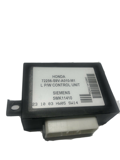 HONDA PILOT DRIVER SIDE DOOR CONTROL MODULE 72256-S9V-A010-M1 P/W UNIT LEFT