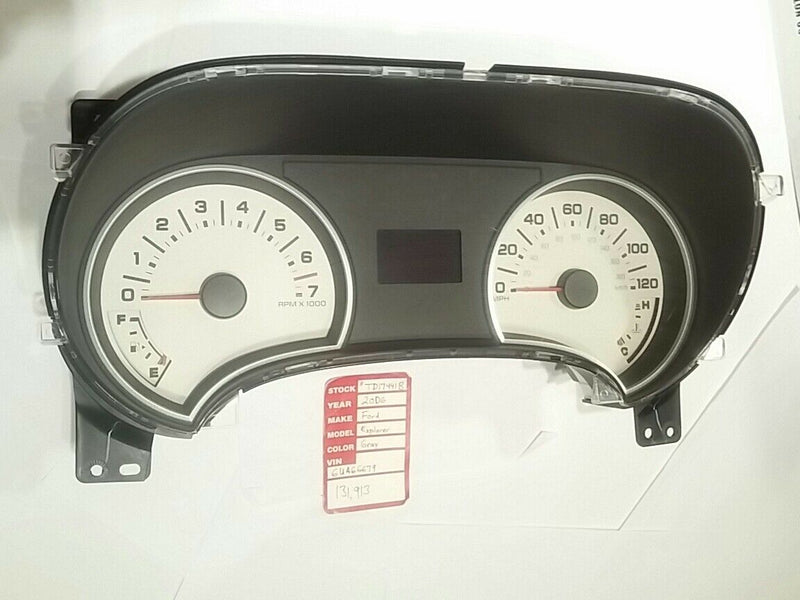 132 miles 2006 FORD EXPLORER LIMITED ODOMETER SPEEDOMER GAUGE INSTRUMENT CLUSTER