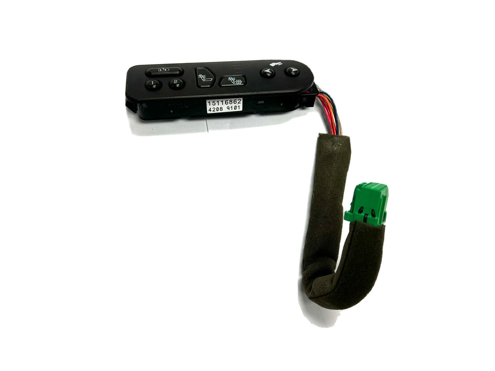 03-06 ESCALADE TAHOE DRIVER LEFT HEATED SEAT PEDAL CONTROL SWITCH 15116862 OEM