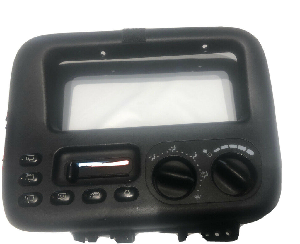 99-00 Chrysler Town & Country A/C Heat Climate Temp Control Bezel OEM Woodgrain