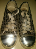 Michael Kors Women's Lace Up Signature Monogram Sneakers Shoes Sz 4 by Michael Kors
