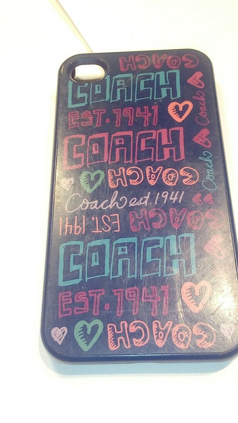 coach iPhone 4 case.
