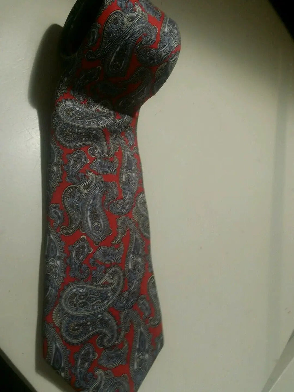 Christian dior multi colored paisley print stunner tie. by Christian Dior