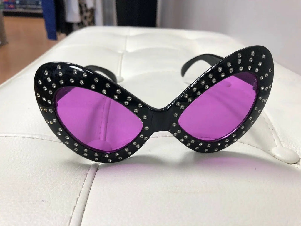 Lucky Brand D931 Women's Sunglasses Oversized Cat-Eye, Black / Purple Grad. #C73 by Unbranded