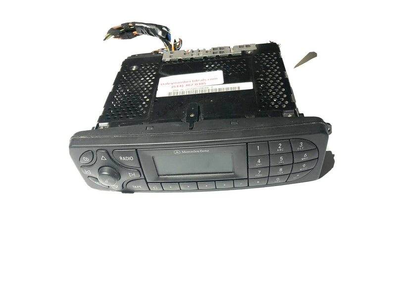 H#2 2001-2004 Mercedes W209 C230 CLK320 C240 FM/AM Audio Radio Player 2038201086