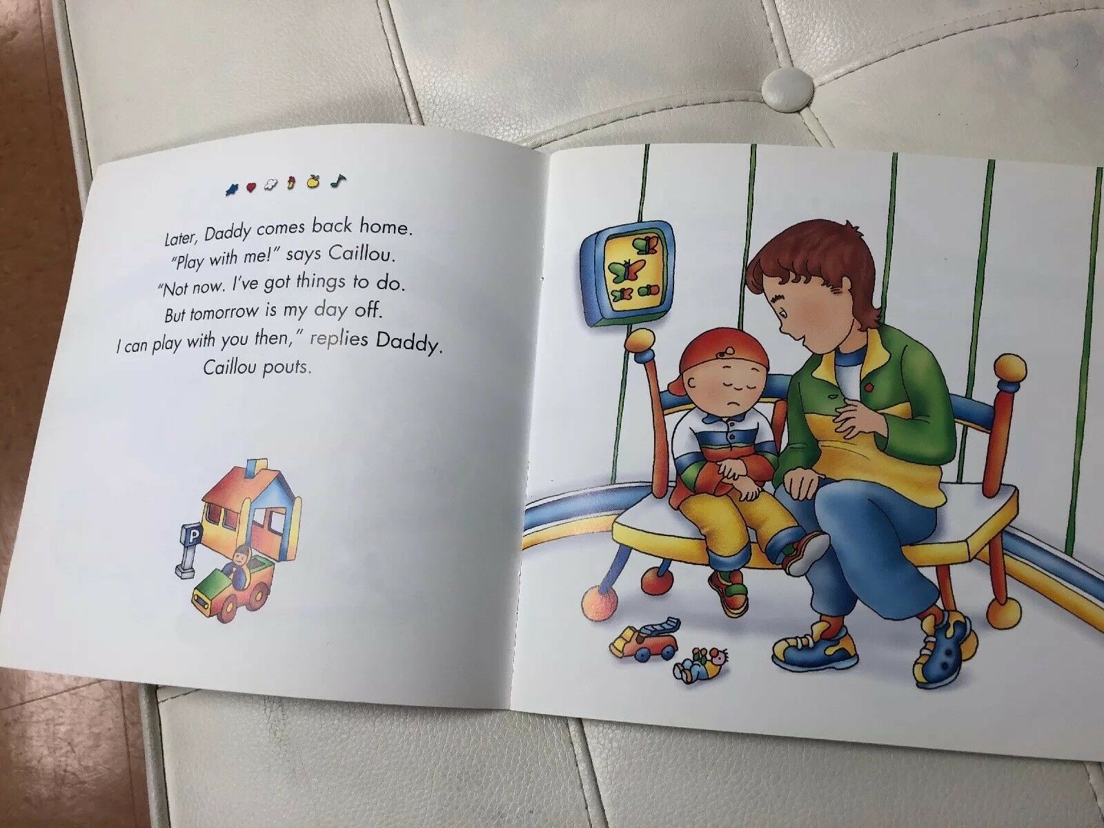 Caillou Play with Me by Christine L'Heureux