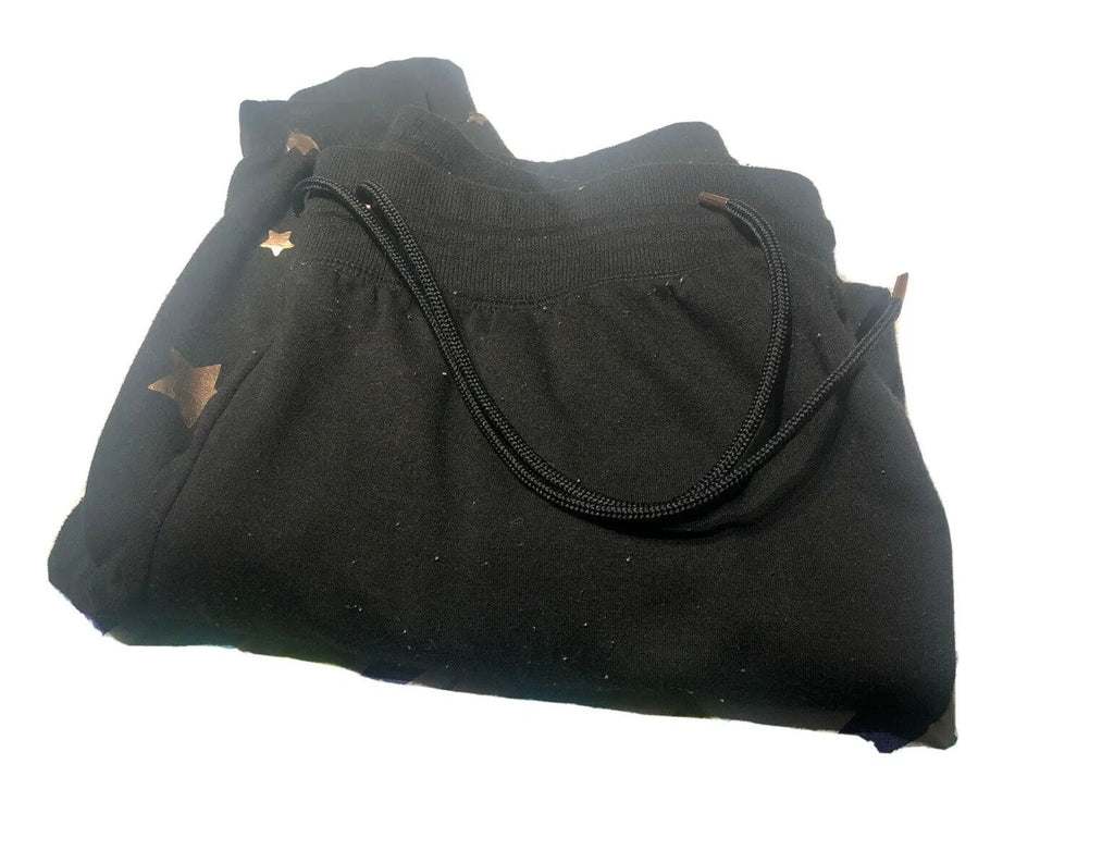 MTA SPORT Women's Black Athletic Knit Pants Size M Elastic Waist 30"-36" Casual by MTA Sport