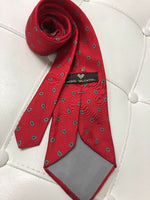 Mario Valentino Men's Neck Tie Silk Tie Made In Italy 55"