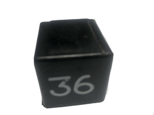 Audi VW 3A0951307 Warning Buzzer Relay Black 4 Pin Used