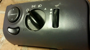 Dimmer. Mirror fog Dodge Grand Caravan Headlight Mirror Switch 1996-00 Black
