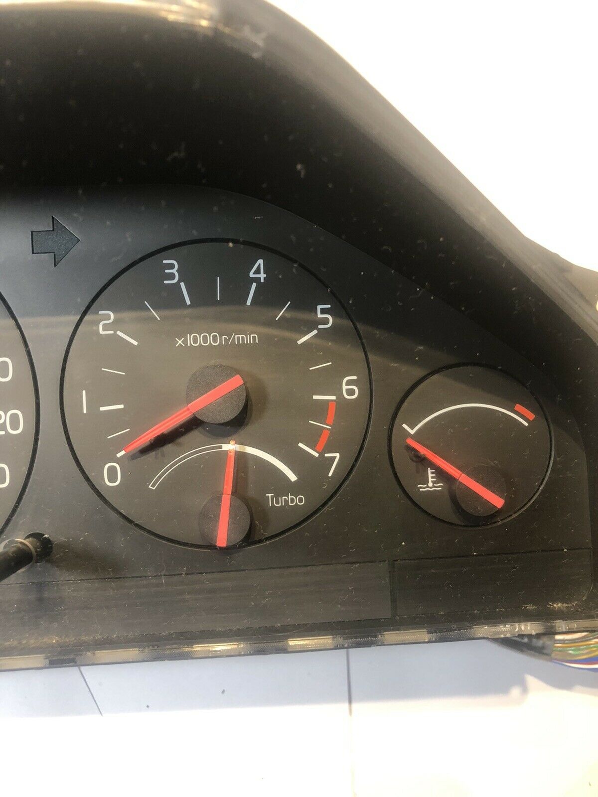 1995-96 Volvo 960 Instrument Cluster Speedometer Gauges W/ 166,434 Mile 9148628