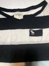 Youth Blue Snd White Abercrombie T-shirt Size Meduim