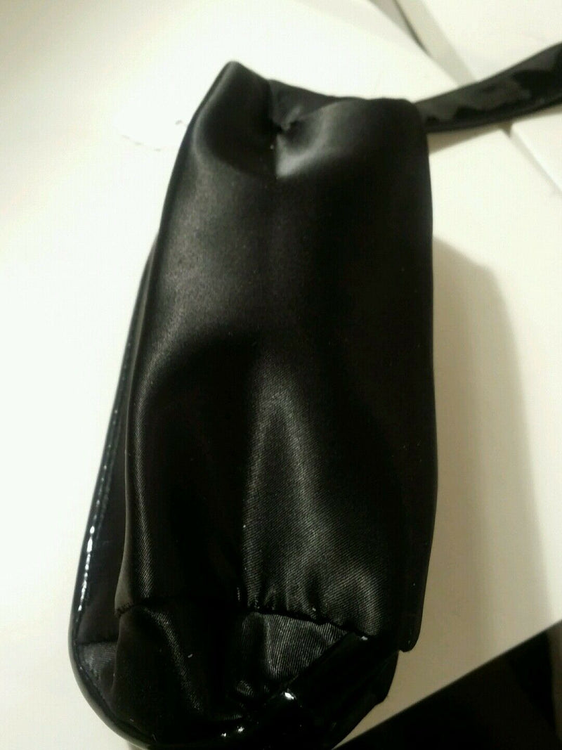 Herve Leger Black Clutch Wristlet Makeup Perfume Bag Pouch #88ii