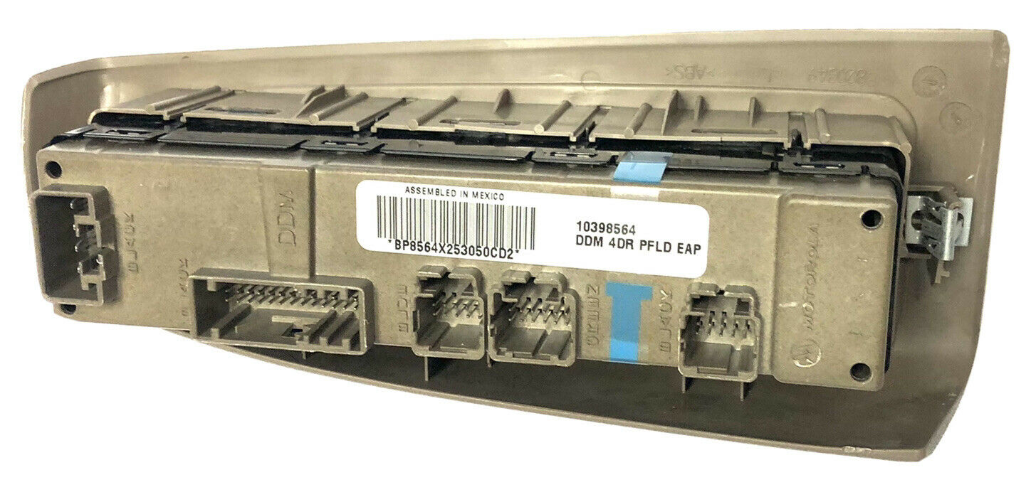 2002-2006 Tahoe Escalade Suburban Yukon Master Power Window woodgrain switch