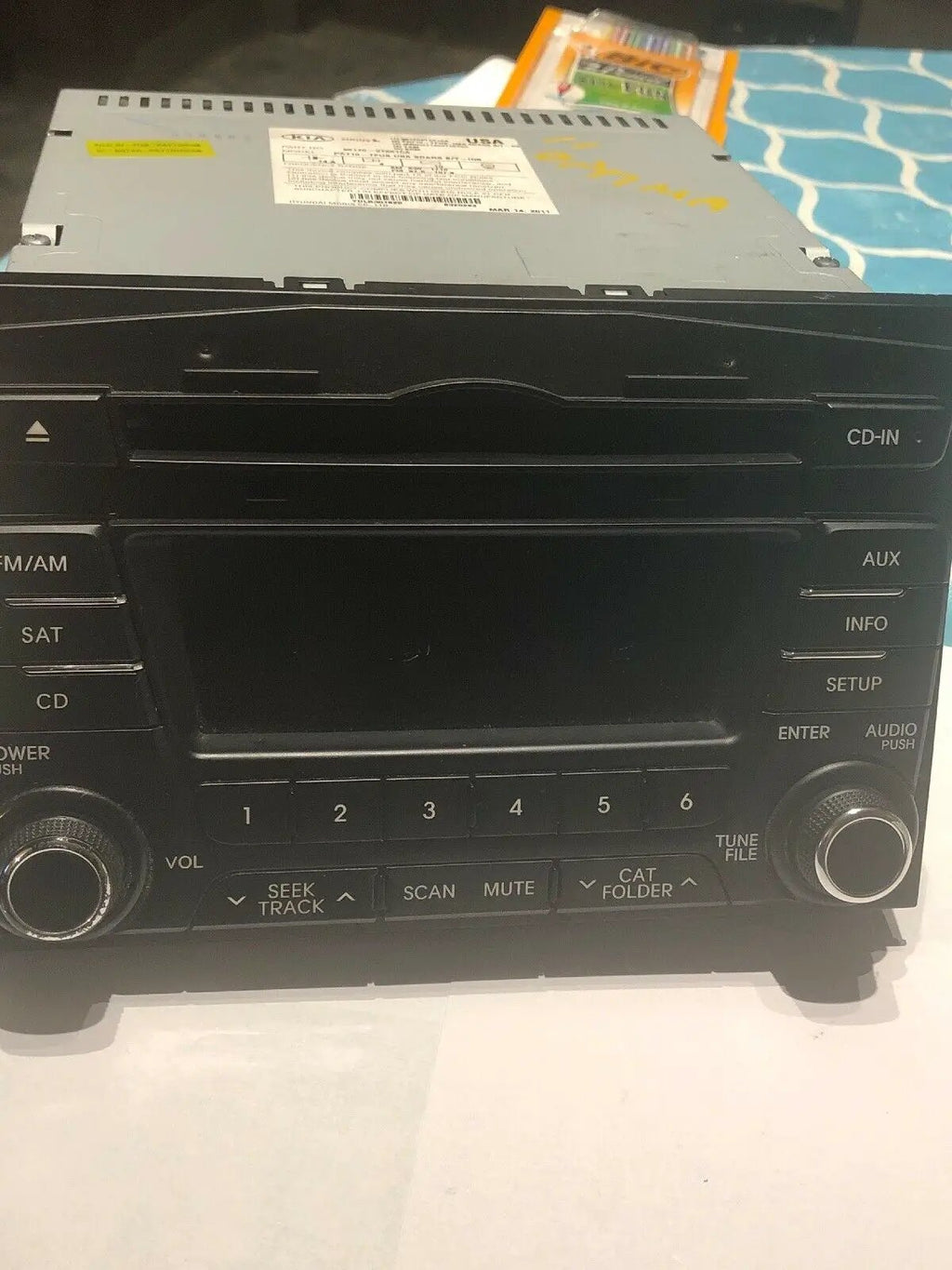 2013 Kia Optima AM FM CD MP3 Player Radio OEM 96170-2T651CA by Kia