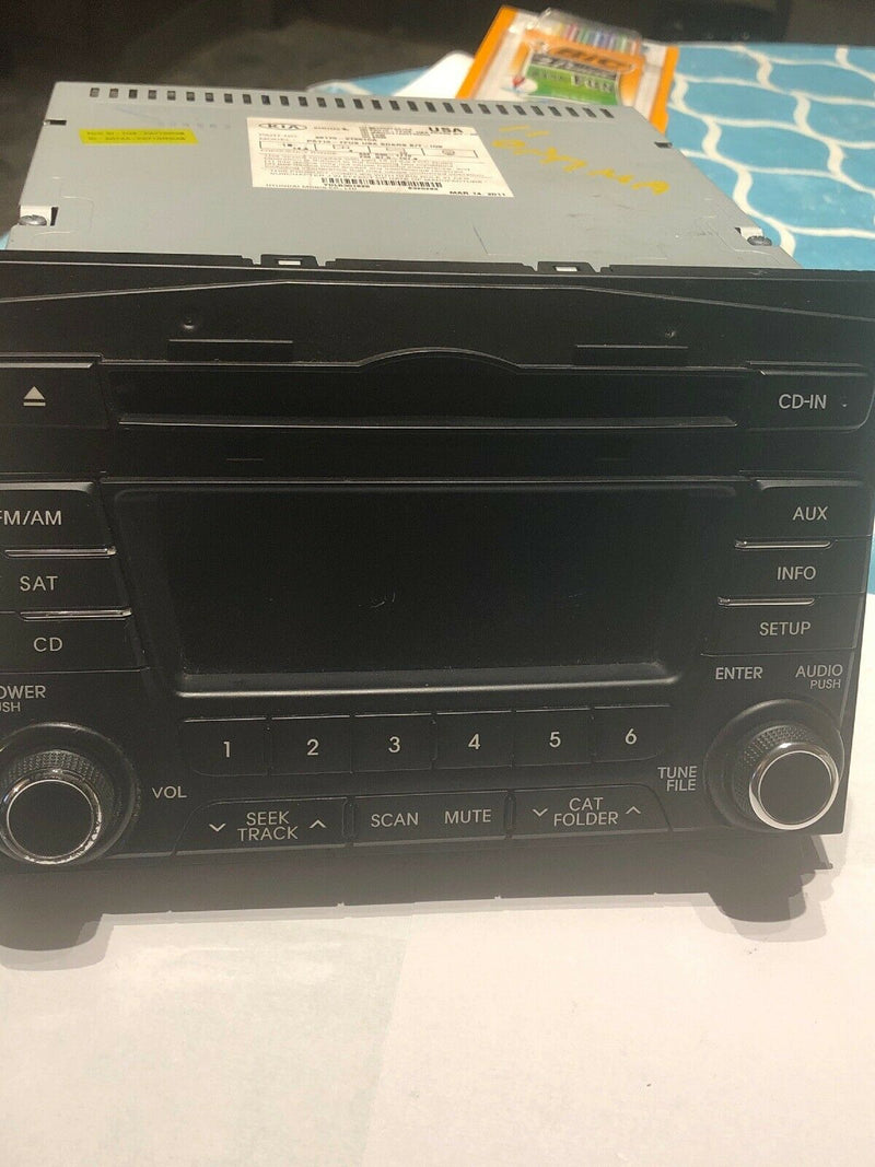 2013 Kia Optima AM FM CD MP3 Player Radio OEM 96170-2T651CA