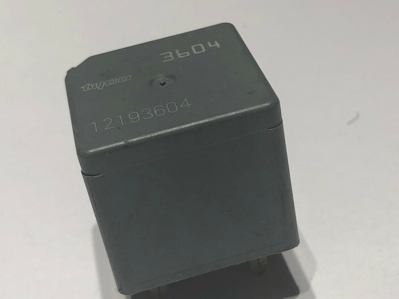 Tyco Relay 12193604 3604 Relay  Gray 4 Prong