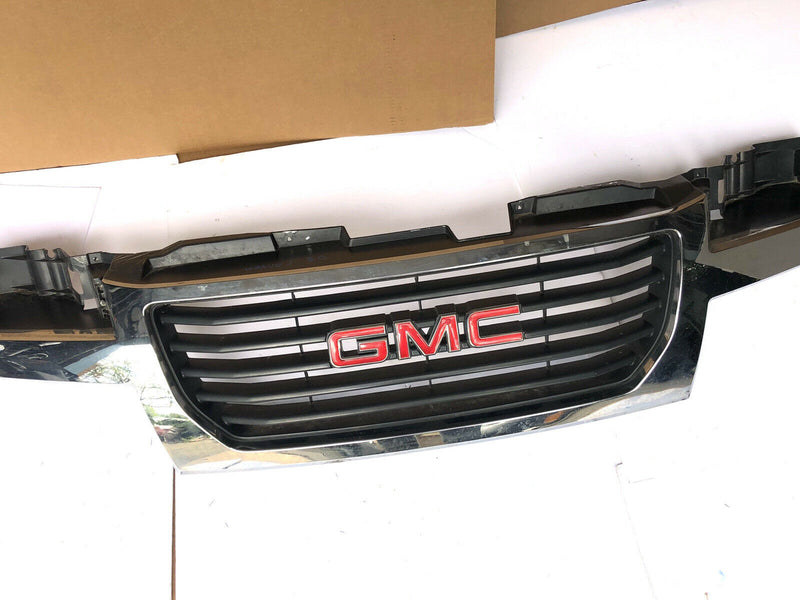 For 2007-2013 GMC Yukon / Yukon XL 1500 Front Grill Grille Emblem Badge Red