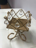 Beautiful Exotic Royal Gold Tone Candle Holder by DALEY1DEALS,LLC.