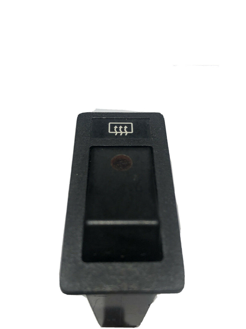 1363707 VOLVO 89 740 Rear Defroster/Defogger Switch BLK 1989