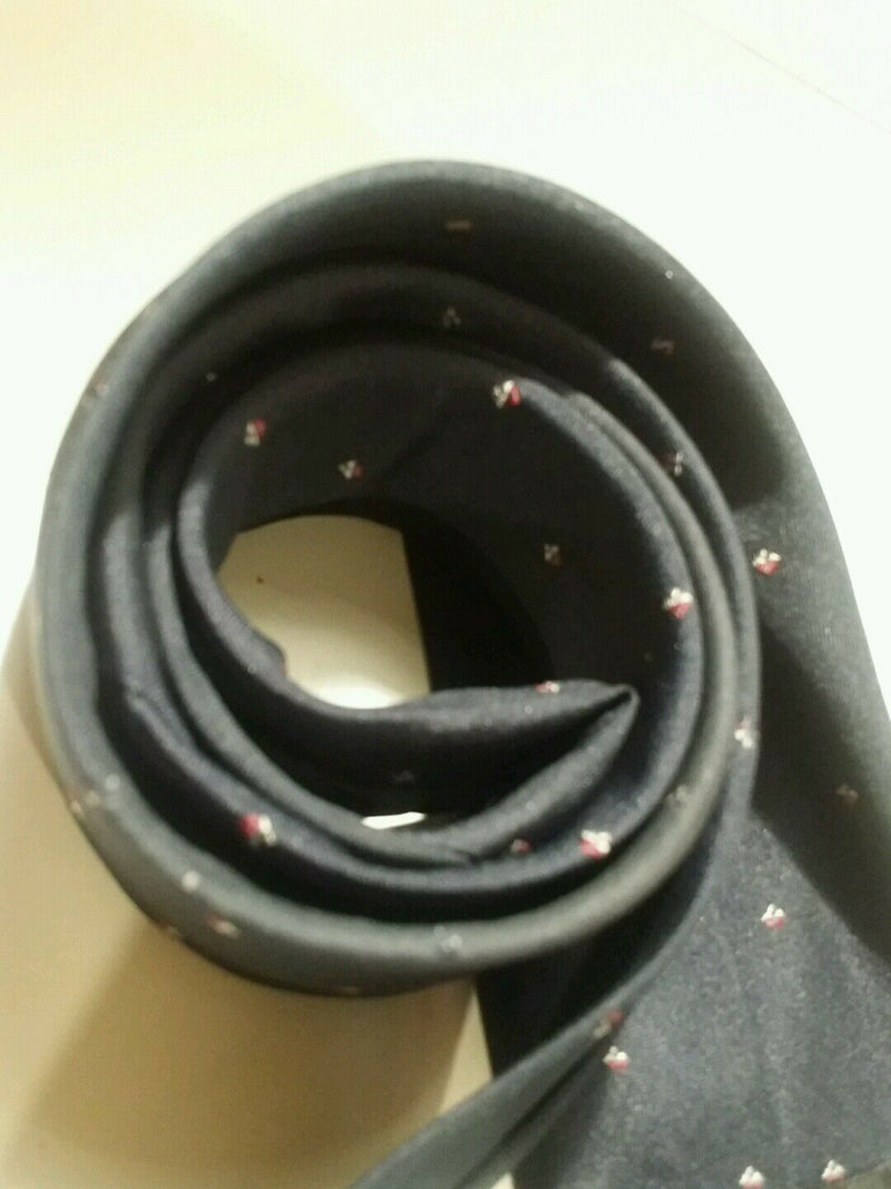 mens Christian dior newyork blue tie