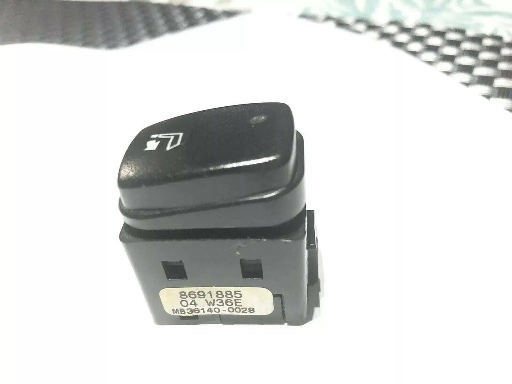 VOLVO SWITCH 8691885, 04 W36E MB36140-0028 BLACK SWITCH SEAT FORWARD OEM by Volvo