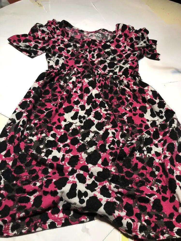 Girls Youth Pink Sbd Black Leopard Print Dress Size Small Circo by PINK