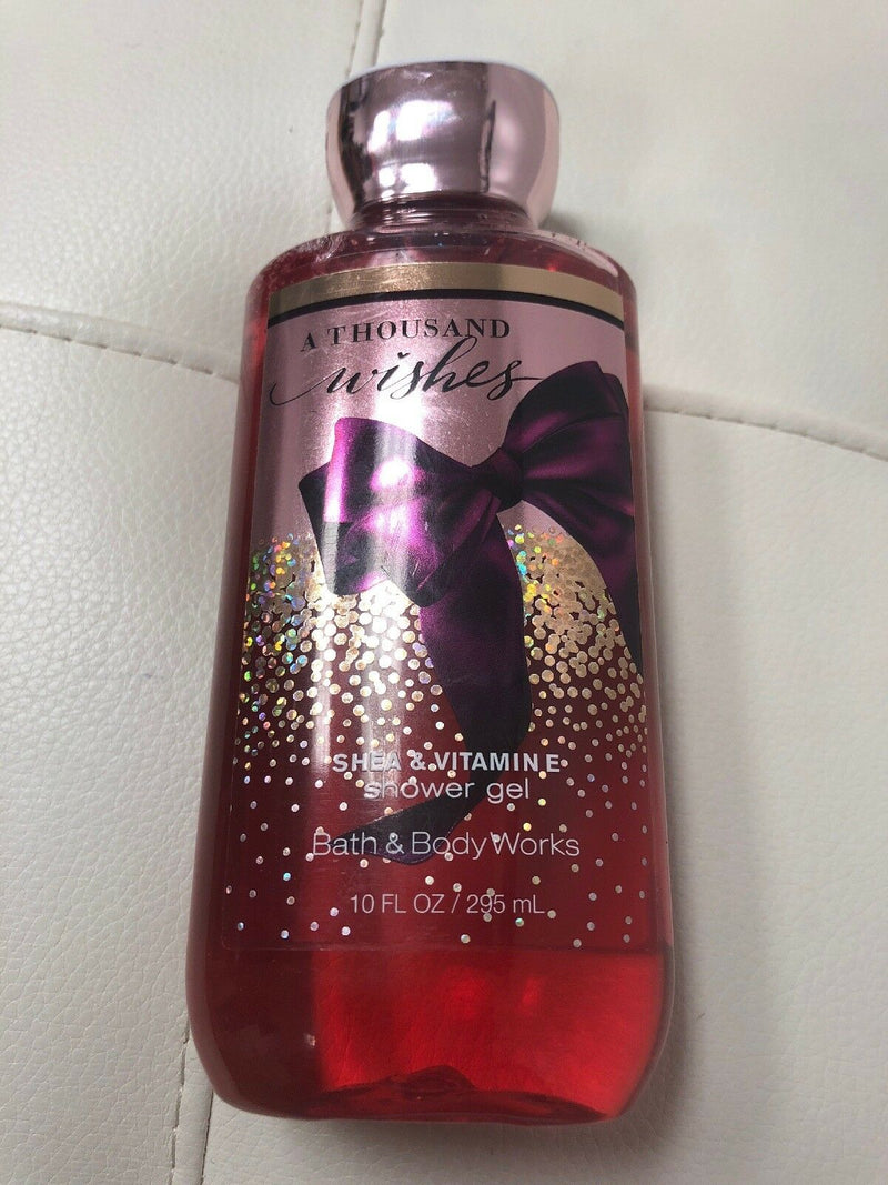 BATH & BODY WORKS ~ A THOUSAND WISHES SHOWER GEL ~ 10 OZ UNBOXED