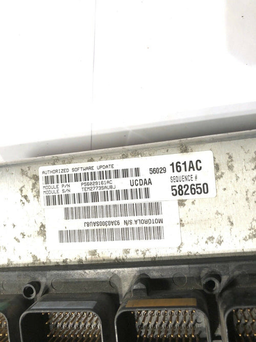 2008 2009 CARAVAN TOWN COUNTRY COMPUTER BRAIN ENGINE CONTROL ECU ECM MODULE
