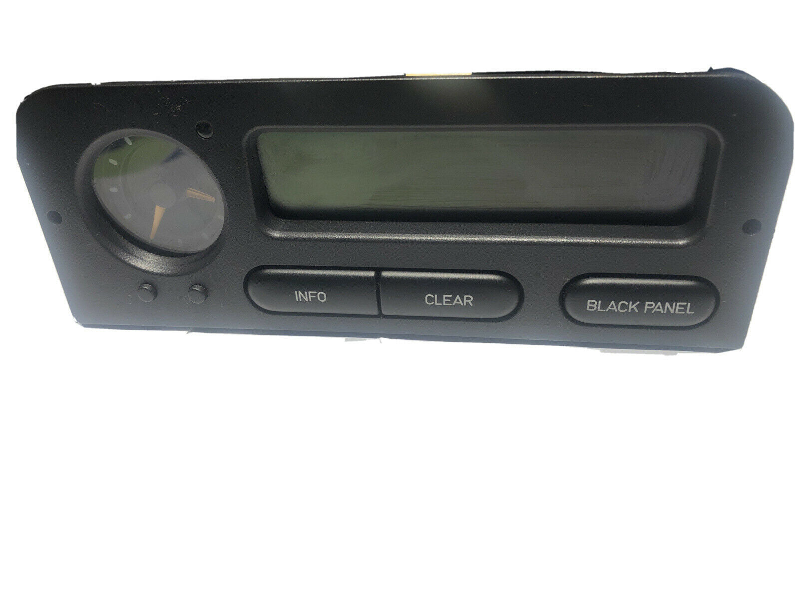 1995 900 INFORMATION SCREEN WITH ANALOG CLOCK