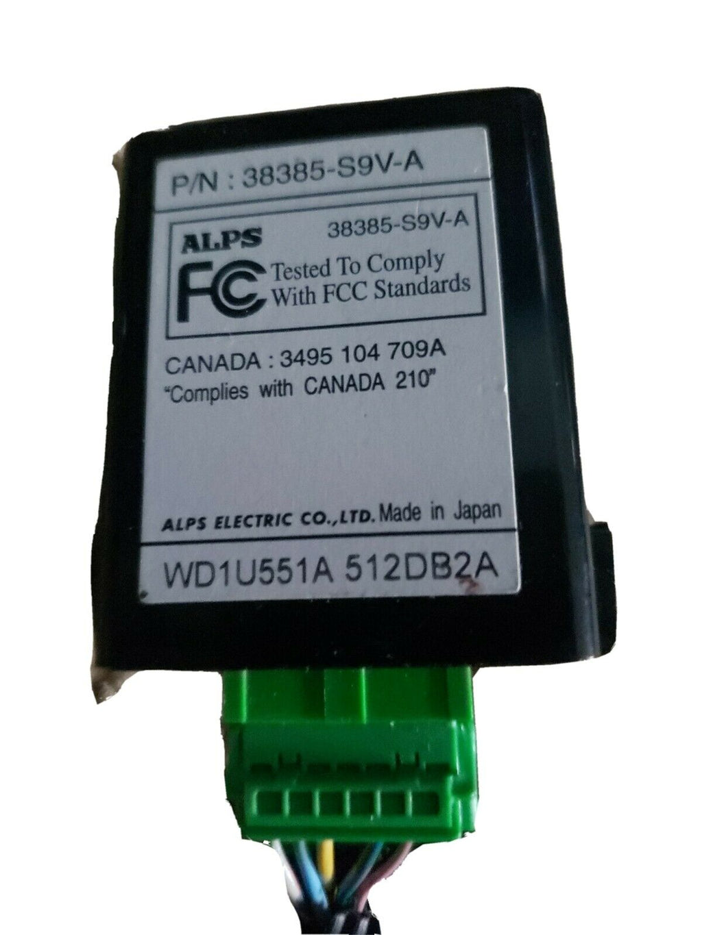 03-08 Honda Pilot Theft Locking/Keyless Entry Module OEM 38385-S9V-A01 2003 2008