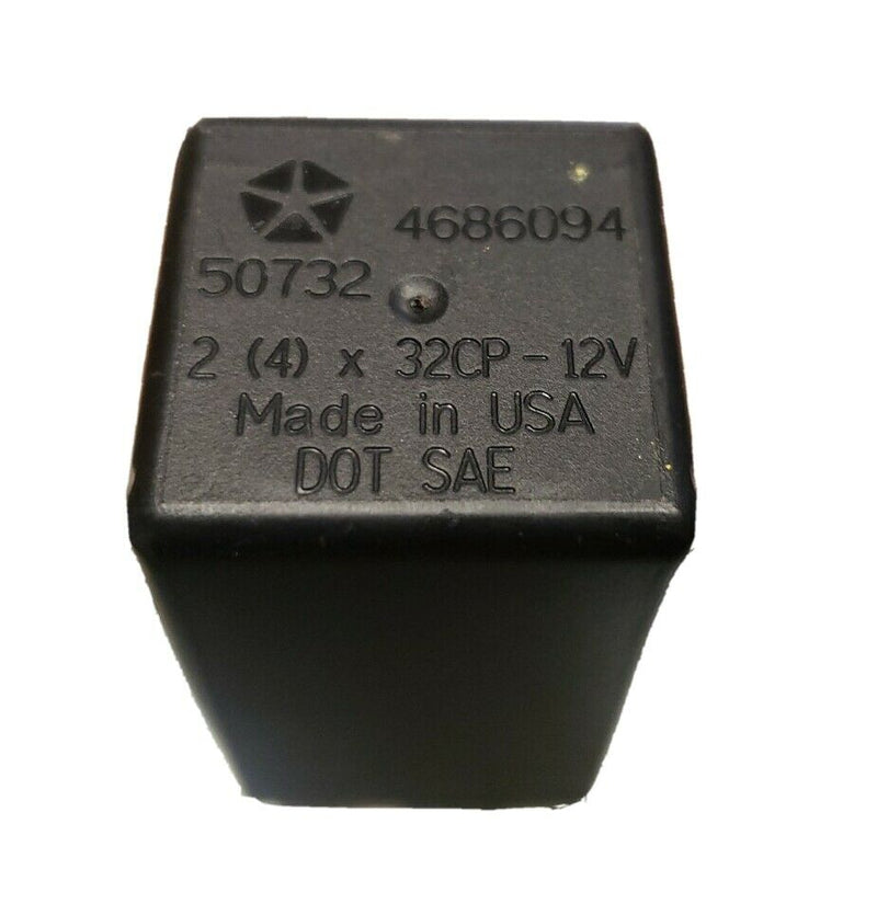 4686094 Jeep Grand Cherokee Turn Signal Flasher Relay Module 1999-2004 9 Pin