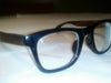 Black takmoto rosewood black plastic stems rosewood eyeglass frames