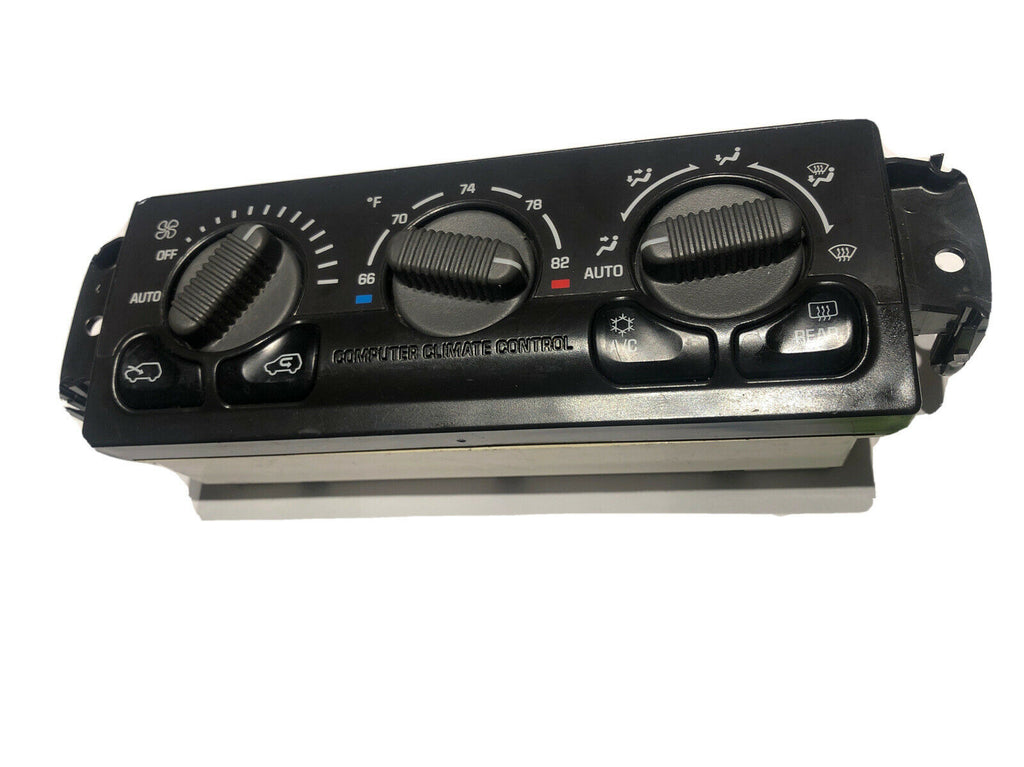 2000-2002 Yukon Tahoe Suburban auto climate heater ac control 15060162