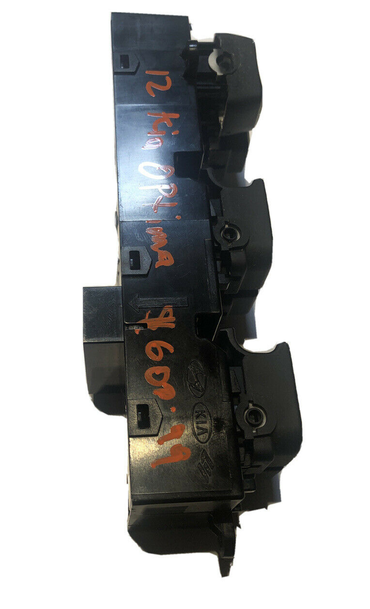 OEM 2011-2013 2014 KIA OPTIMA MASTER POWER WINDOW SWITCH-WITH AUTO UP/DOWN Black