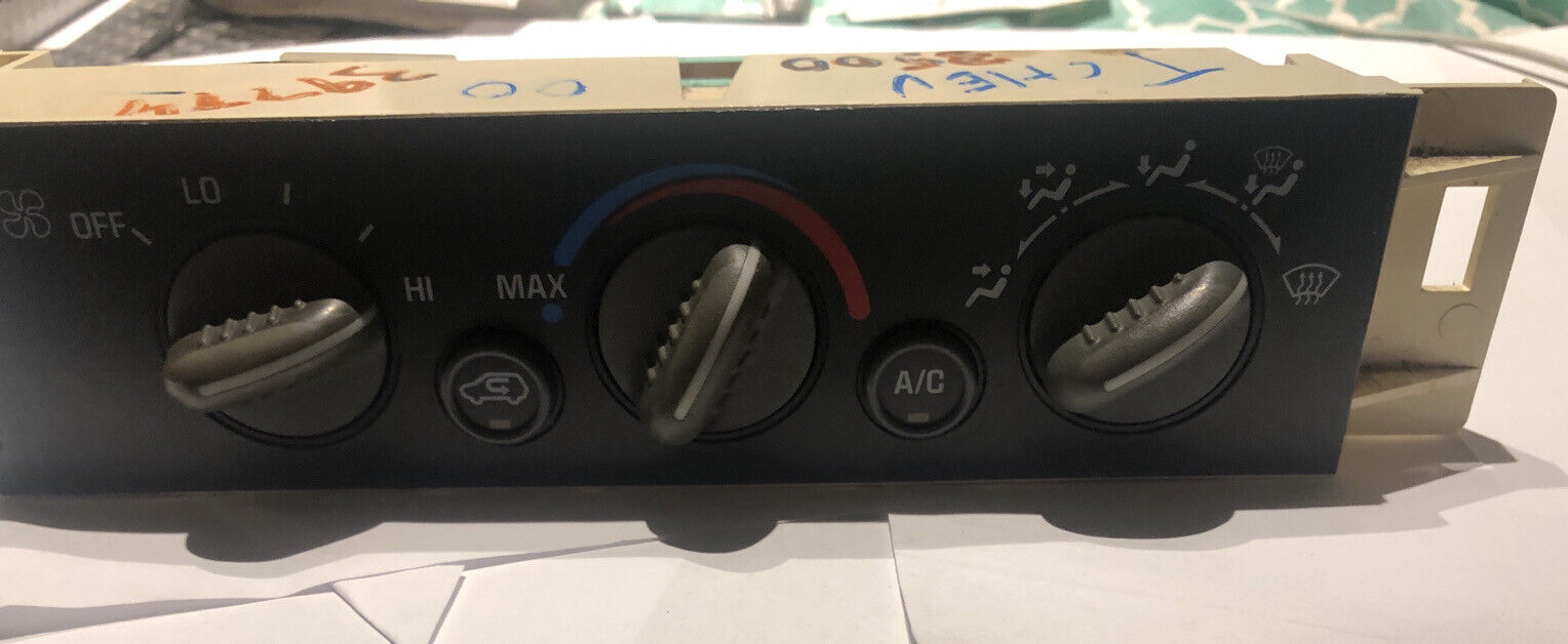 1996 2000 CHEVY TRUCK HEATER A/C CLIMATE CONTROL SUBURBAN 1500 2500 TAHOE YUKON