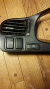 1994-1997 HONDA ACCORD BEZEL WITH COMPLETE SWITCHES AND AC/HEAT CONTROL UNIT